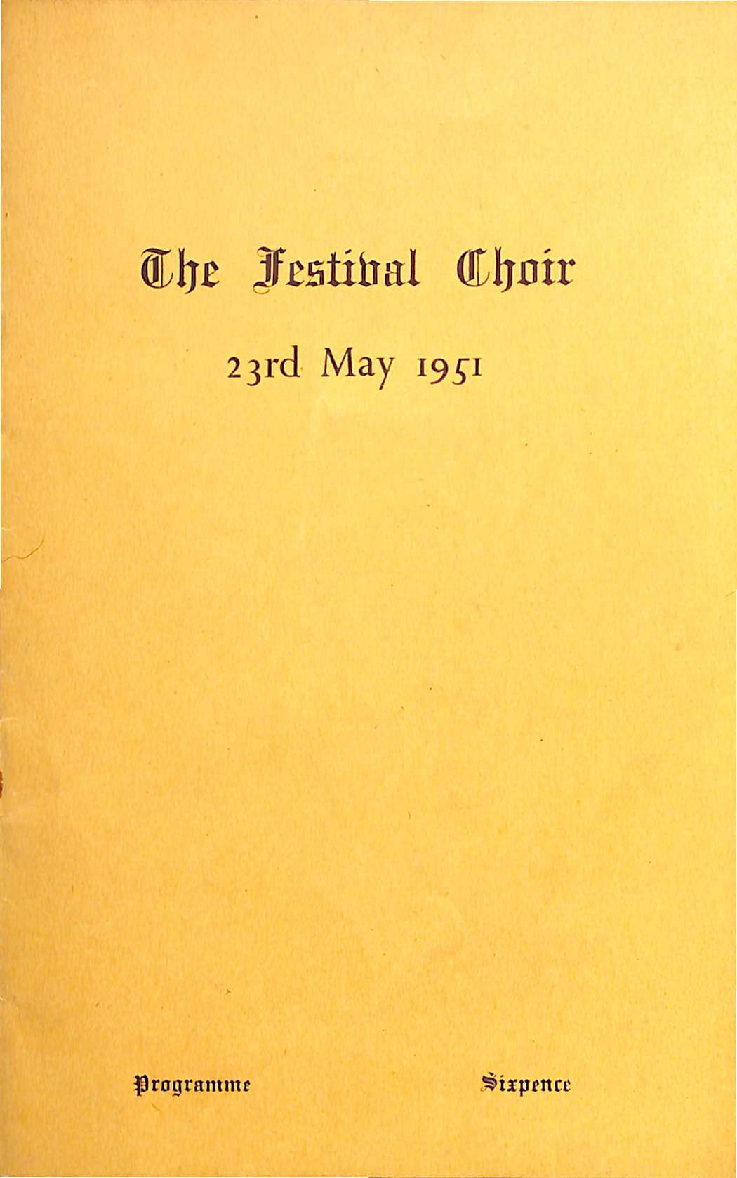 23 May 1951